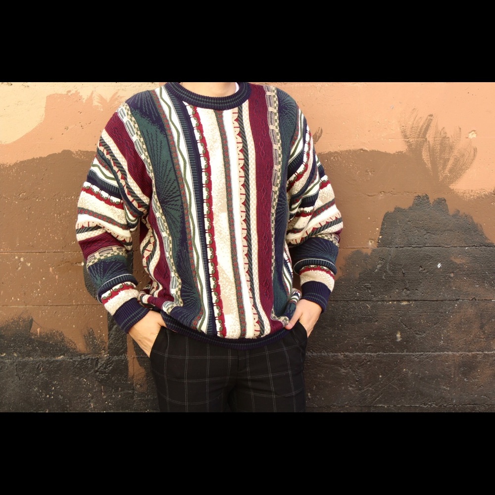 Cotton Traders COOGI 90’s Cosby Pullover Sweater